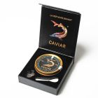 Ossetra Sturgeon Caviar 100 g (3.5 oz.) tin in gift box - La Mer Noire Brand