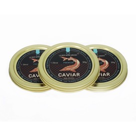 Ossetra Sturgeon Caviar 30g three pack – La Mer Noire Brand