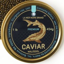 Ossetra Sturgeon Caviar 454g - La Mer Noire
