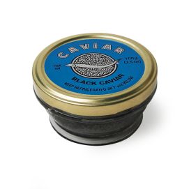 Paddlefish (Black) Caviar PASTEURIZED 100 g (3.5 oz.) jar