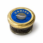 Paddlefish (Black) Caviar PASTEURIZED 50 g (1.76 oz.) jar